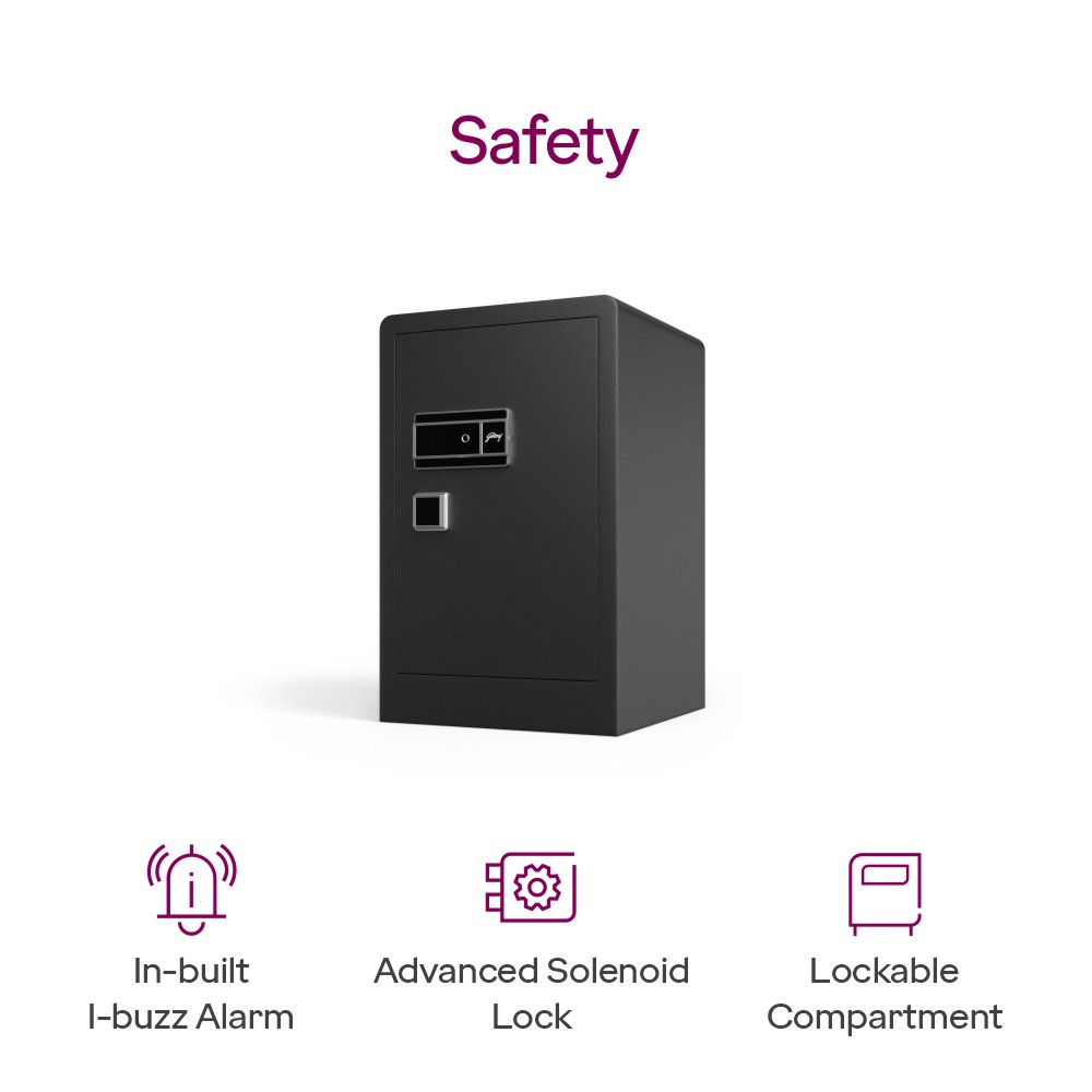 Godrej NX Advanced 160 L Digi+ Bio + Mechanical Home Locker